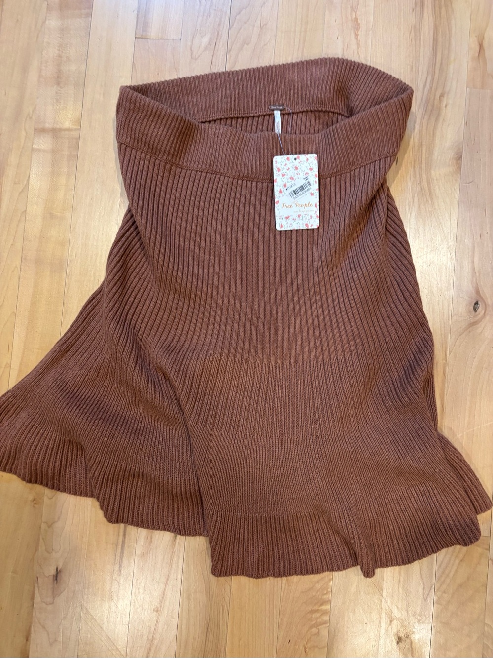 Free People Women’s Large Cable Sweater Skirt